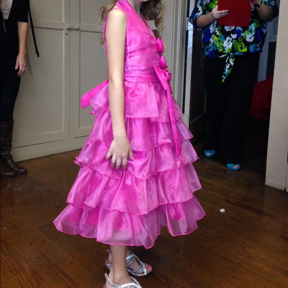 Dresses Girls Size 6 Flower Girlsemi Formal Dress Poshmark